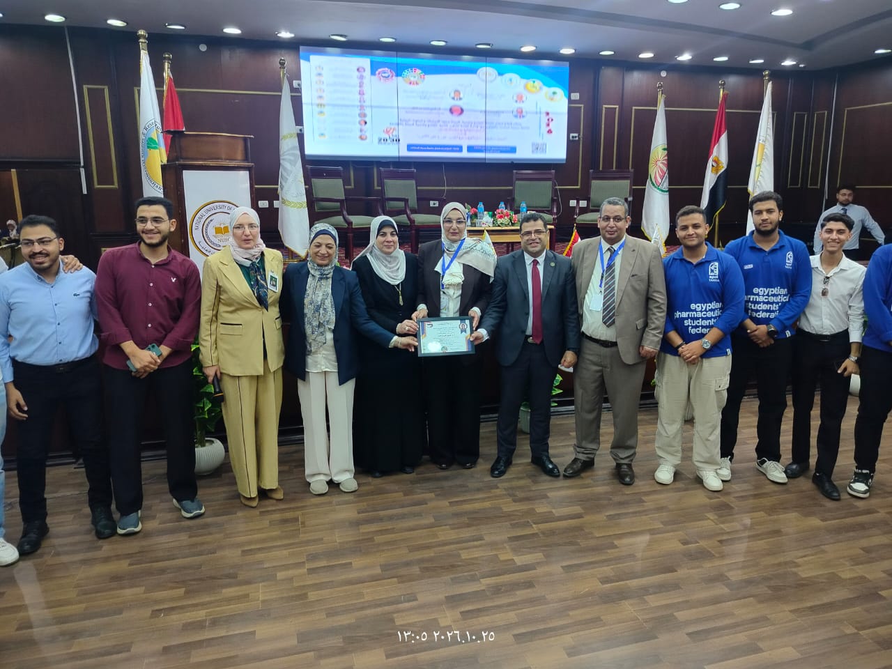 صيدلة طنطا تشارك في احتفالية يوم البيئة العربي بجامعة مدينة السادات تحت شعار «طبيعتنا مستقبلنا»